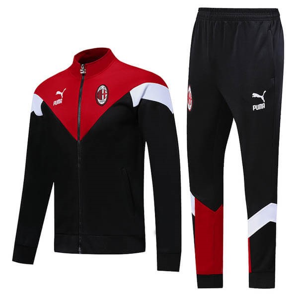 Chandal Milan 2019/20 Rojo Negro Blanco